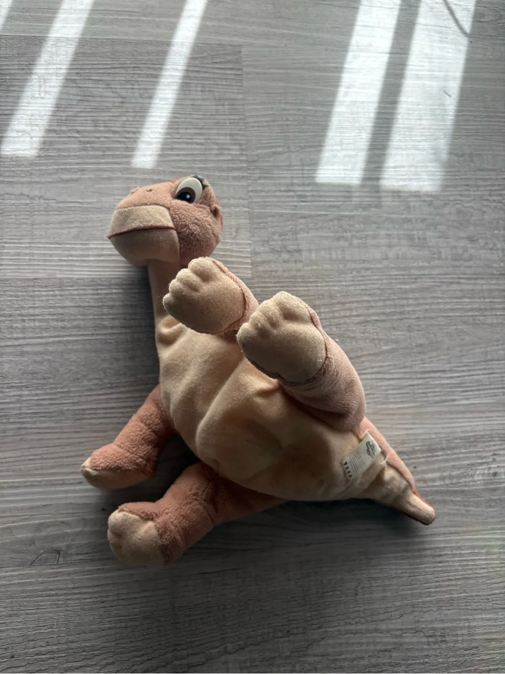 VTG 1990’s The Land Before Time Littlefoot Plush Toy Equity Toys 10”